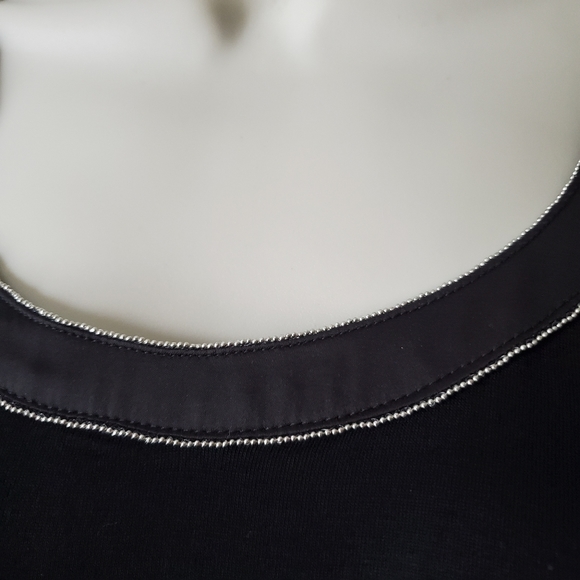 WHBM Long Sleeve Ball Chain Tee - Picture 3 of 9